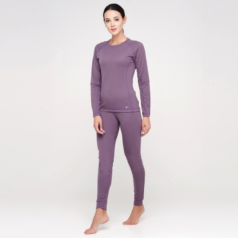 

Комплект женского термобелья East Peak Women's Baselayer Set Фиолетовый 40