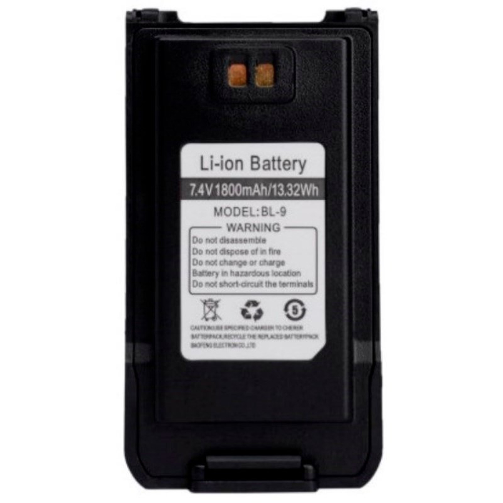 

Аккумулятор литиевый Li-Ion Agent BL-9 для рации AR-S78 (1800mAh)