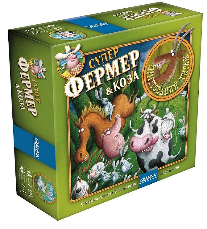 

Настольная игра Суперфермер и Коза Супер фермер Granna