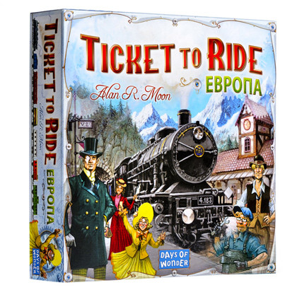 

Настольная игра Ticket to Ride Европа Билет на поезд Hobby World