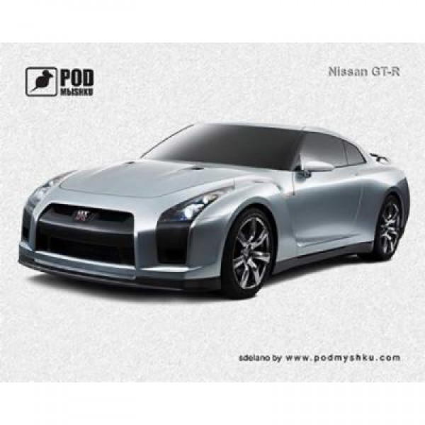 

Коврик для мыши Podmyshku Nissan GT-R