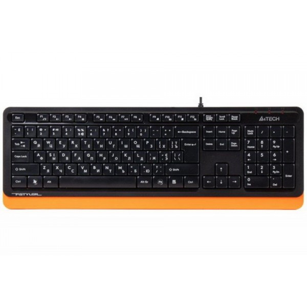 

Клавиатура A4Tech FK10 Black/Orange USB