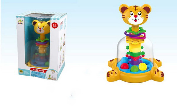 

Игрушечная Юла тигренок SL83014 с шариками