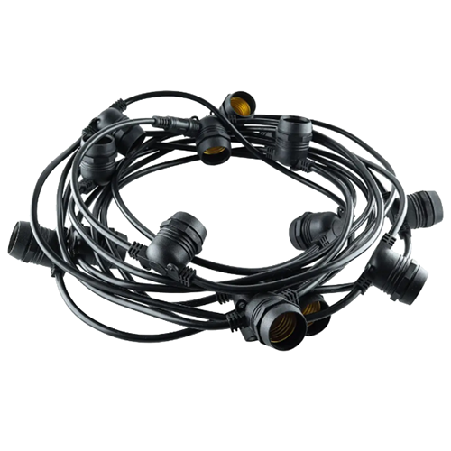 

Гирлянда BIOM GI1052067100 для светодиодных ламп IP67 E27x20 100W 10.5м