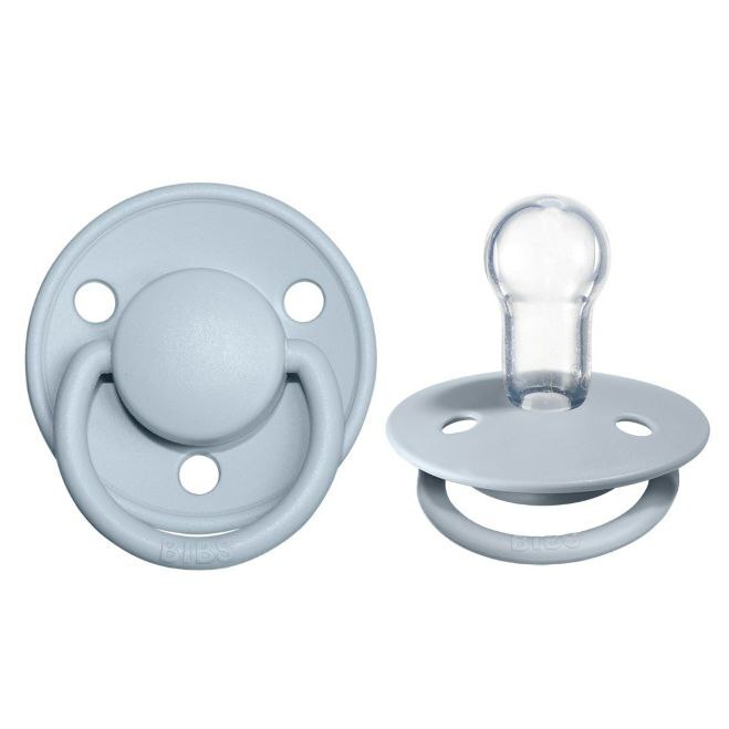 

Пустушка BIBS De Lux Silicone Baby Blue - 0-36 міс.
