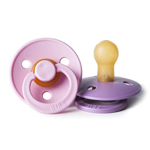

Пустушка BIBS Lavender / Baby pink (2 в упаковці). Нове упакування. - 6-18 міс.