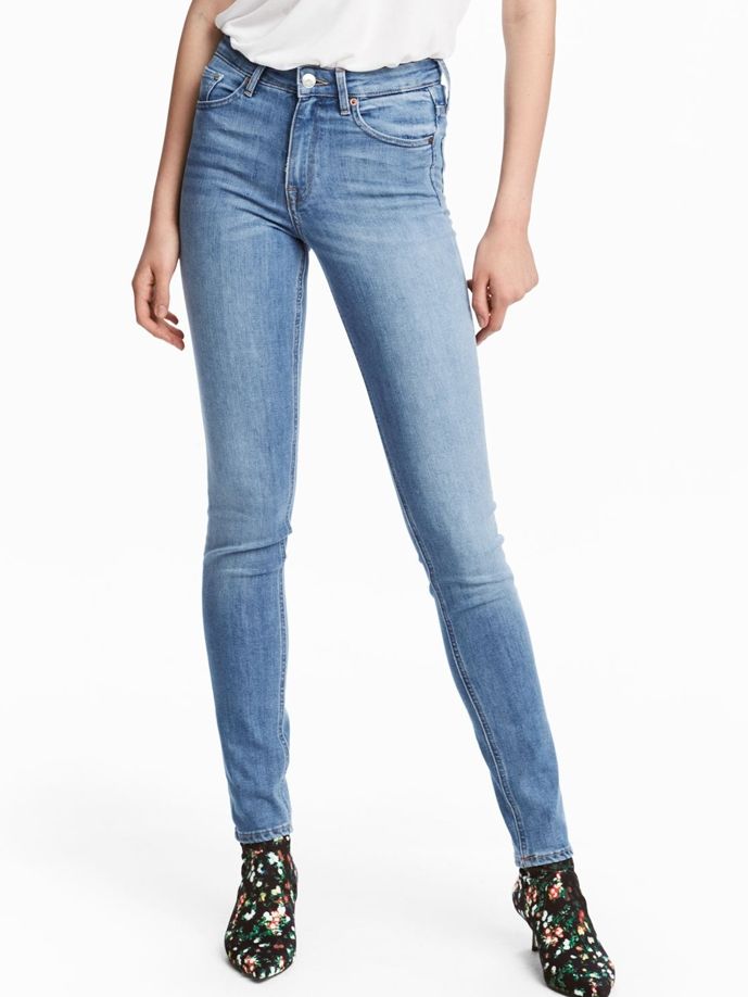

Джинсы H&M 519583b35 W26 Голубые