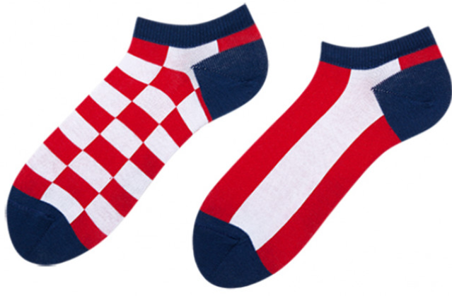 

Носки короткие Sammy Icon Checker Short 36-40 Red/White