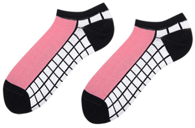 

Носки короткие Sammy Icon Naples Short 36-40 Black/White/Pink