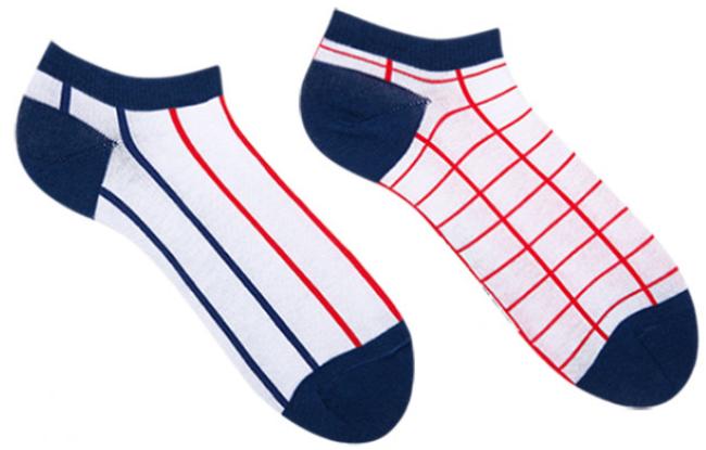

Носки короткие Sammy Icon Grid Short 36-40 Blue/White