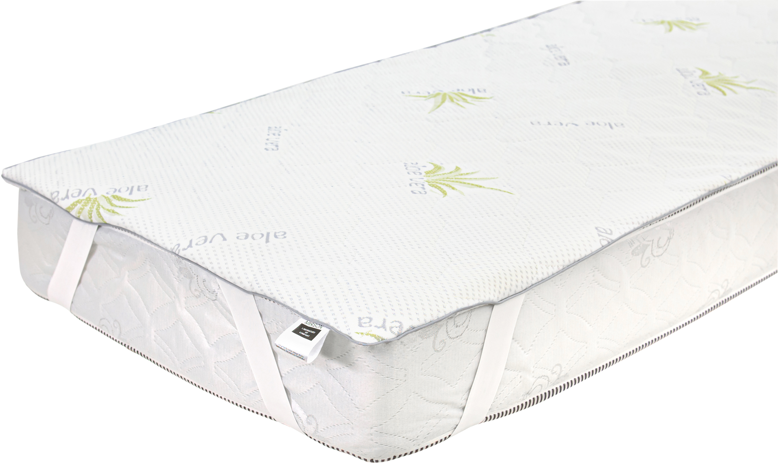 

Наматрасник MirSon №1029 Alberto Bamboo Seasons Aloe Vera Outlet 160х200 см