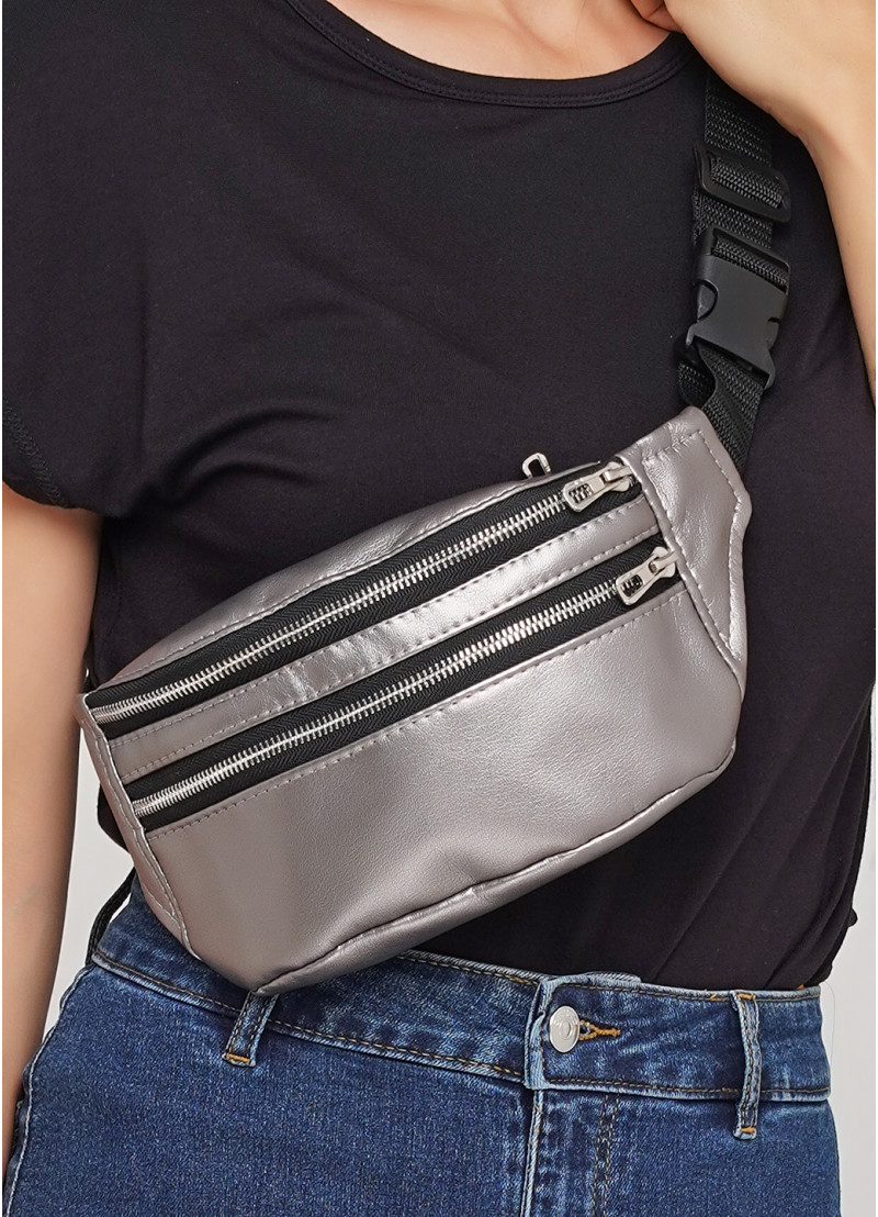 

Поясная сумка бананка Sambag Tirso LTS silver dark 80333004