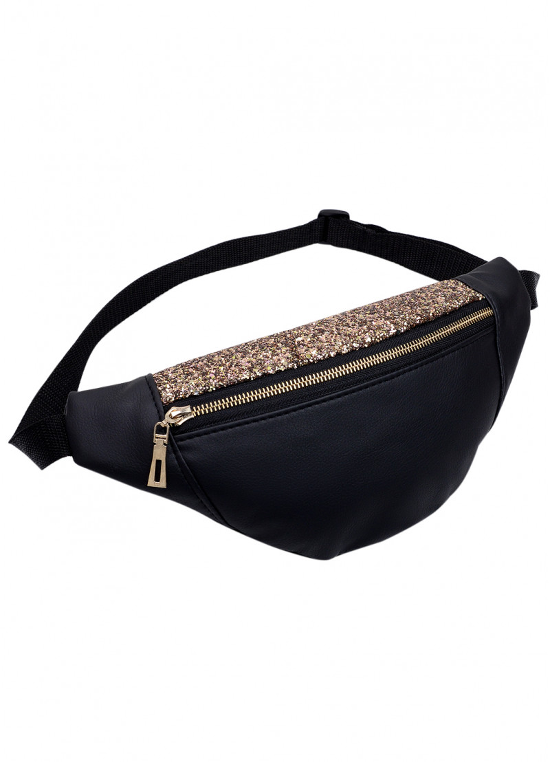 

Поясная сумка бананка Sambag Soho BSG черный 82115001b
