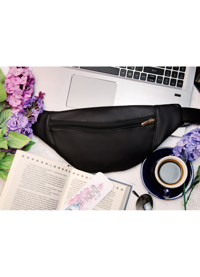 

Поясная сумка бананка Sambag Soho BSH черный 82111001