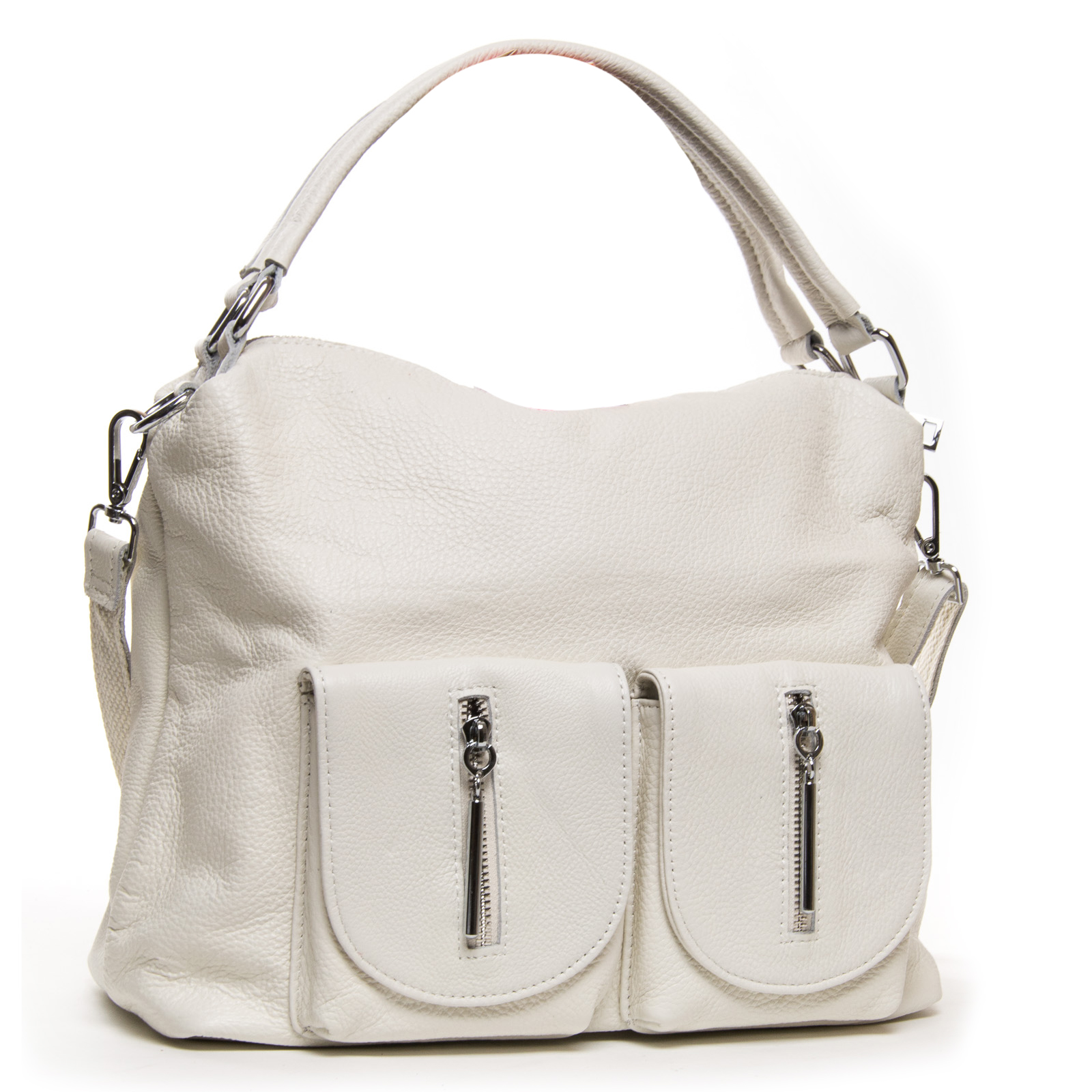 

Сумка Женская Классическая кожа ALEX RAI 01-12 25-83105-9 beige
