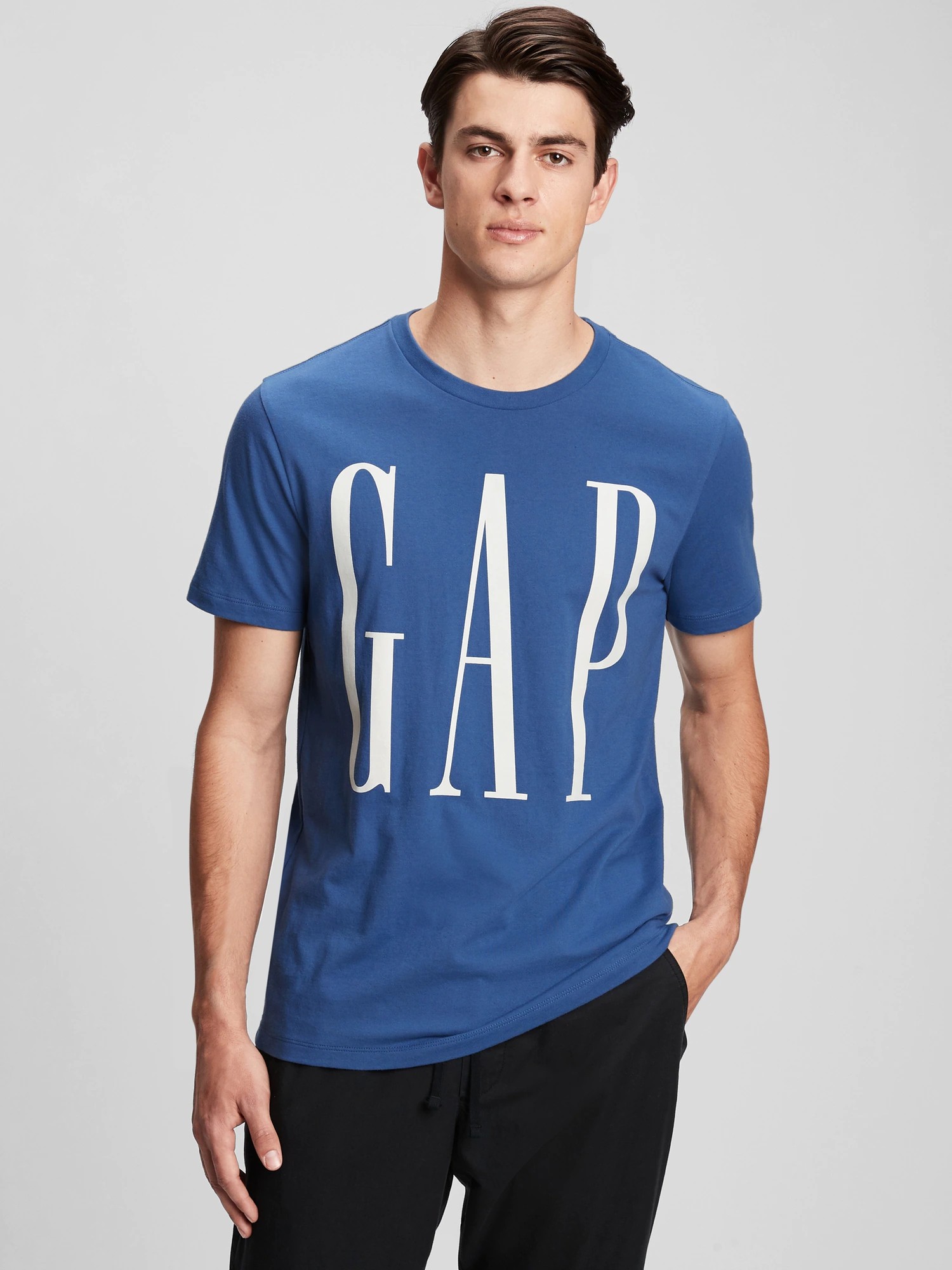 

Футболка мужская GAP 1159757752 (Синий, S)