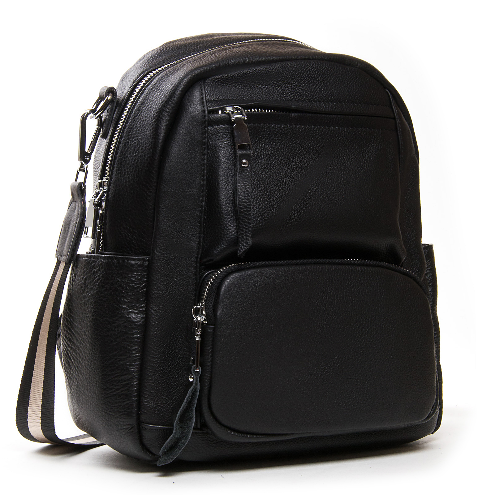 

Сумка Женская Рюкзак кожа ALEX RAI 26-8905-9 black
