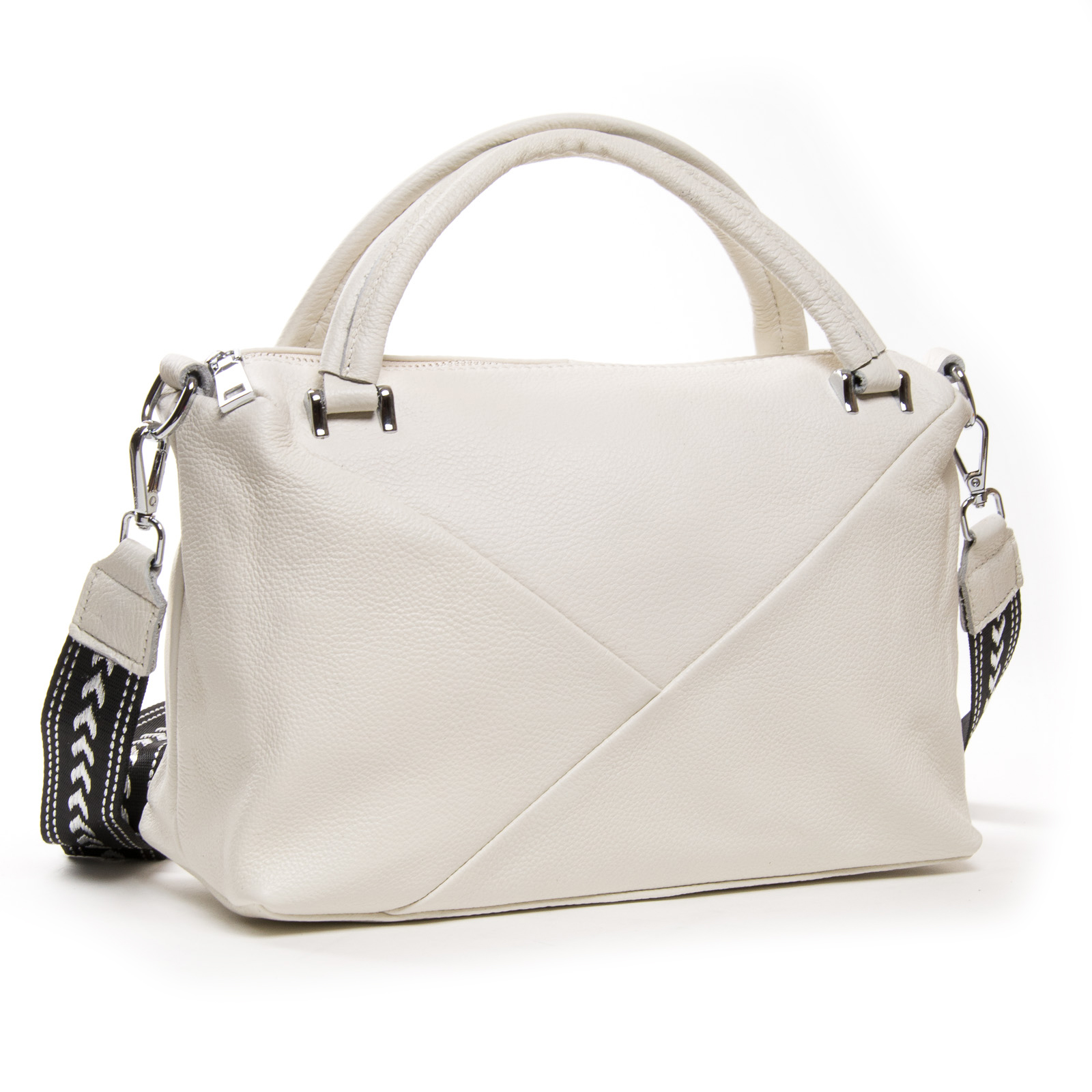 

Сумка Женская Классическая кожа ALEX RAI 01-12 24-83104-9 beige