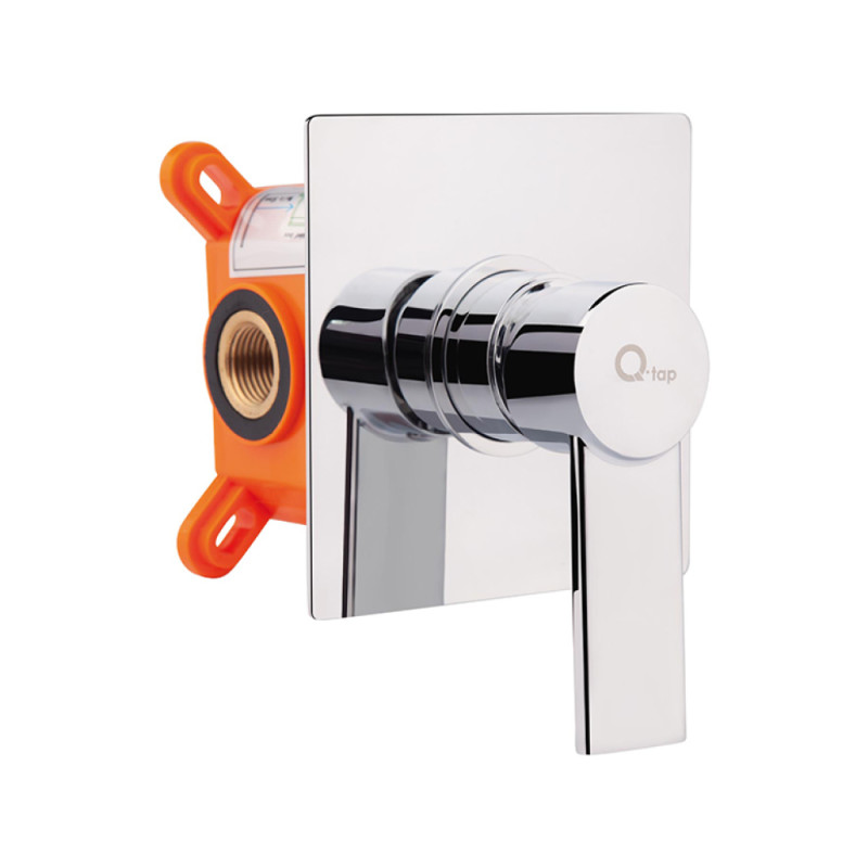 

Смеситель для гигиенического душа Q-tap Form CRM 001AB SQ SD00036238