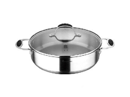 

Сотейник с крышкой 4.5 л Bergner Foodies (BGMP-1594)