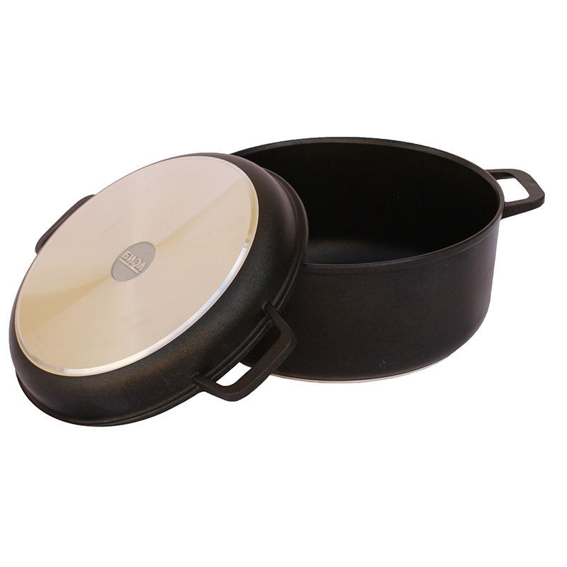 

Кастрюля с крышкой-сковородой BIOL K502P