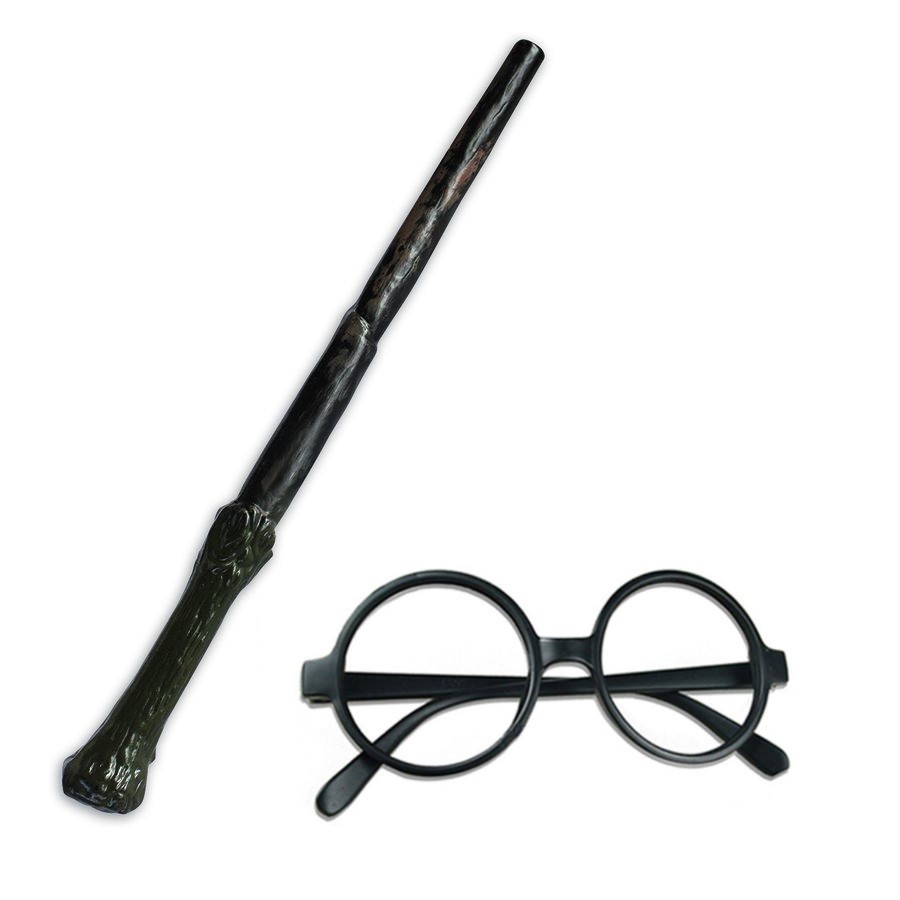 

Набор аксессуаров JustPlay очки и волшебная палочка Гарри Поттера - унисекс