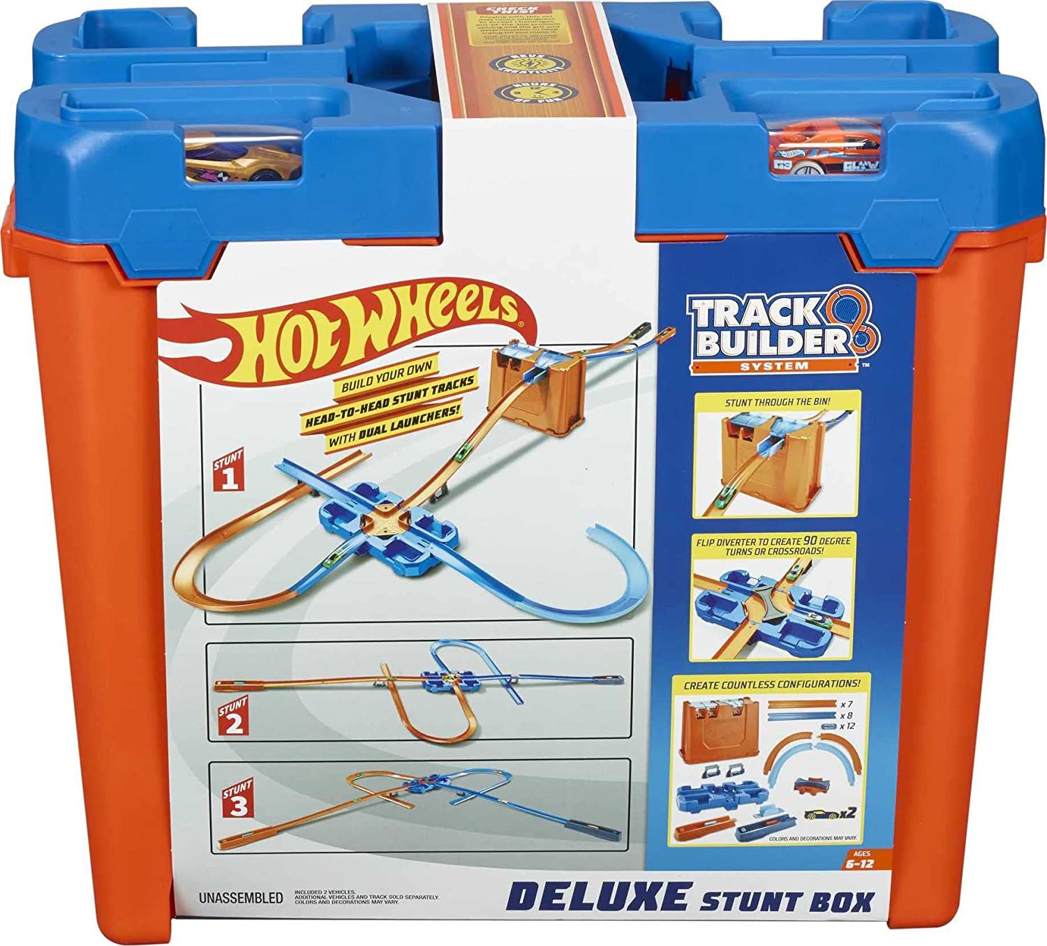 

Трек Хот Вилс Коробка Для Трюков Hot Wheels Track Builder Mattel GGP93
