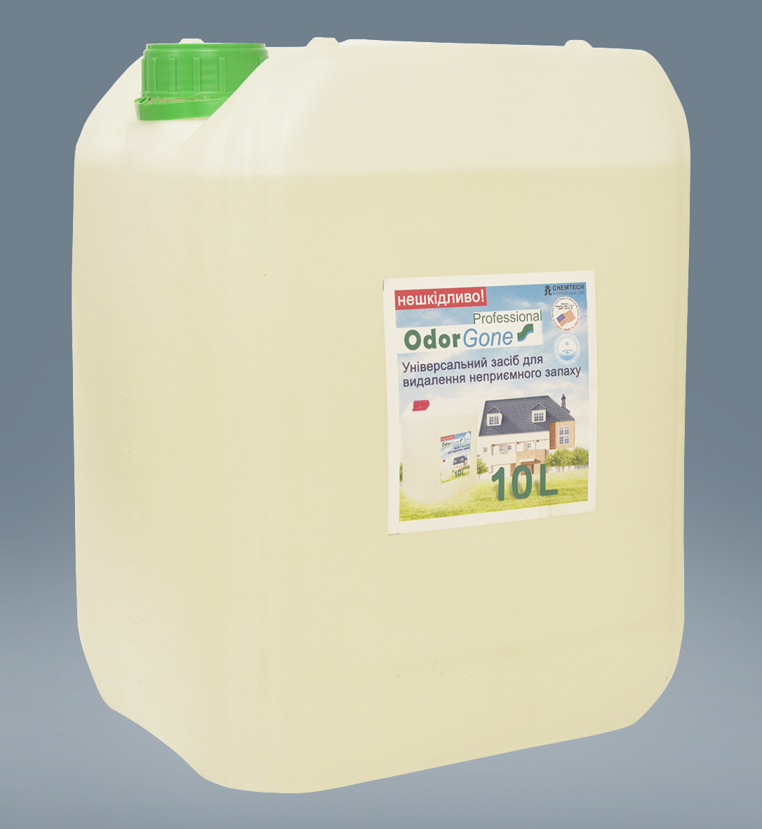 

Универсальный нейтрализатор неприятных запахов Chemtech International OdorGone Professional for Home 10 л