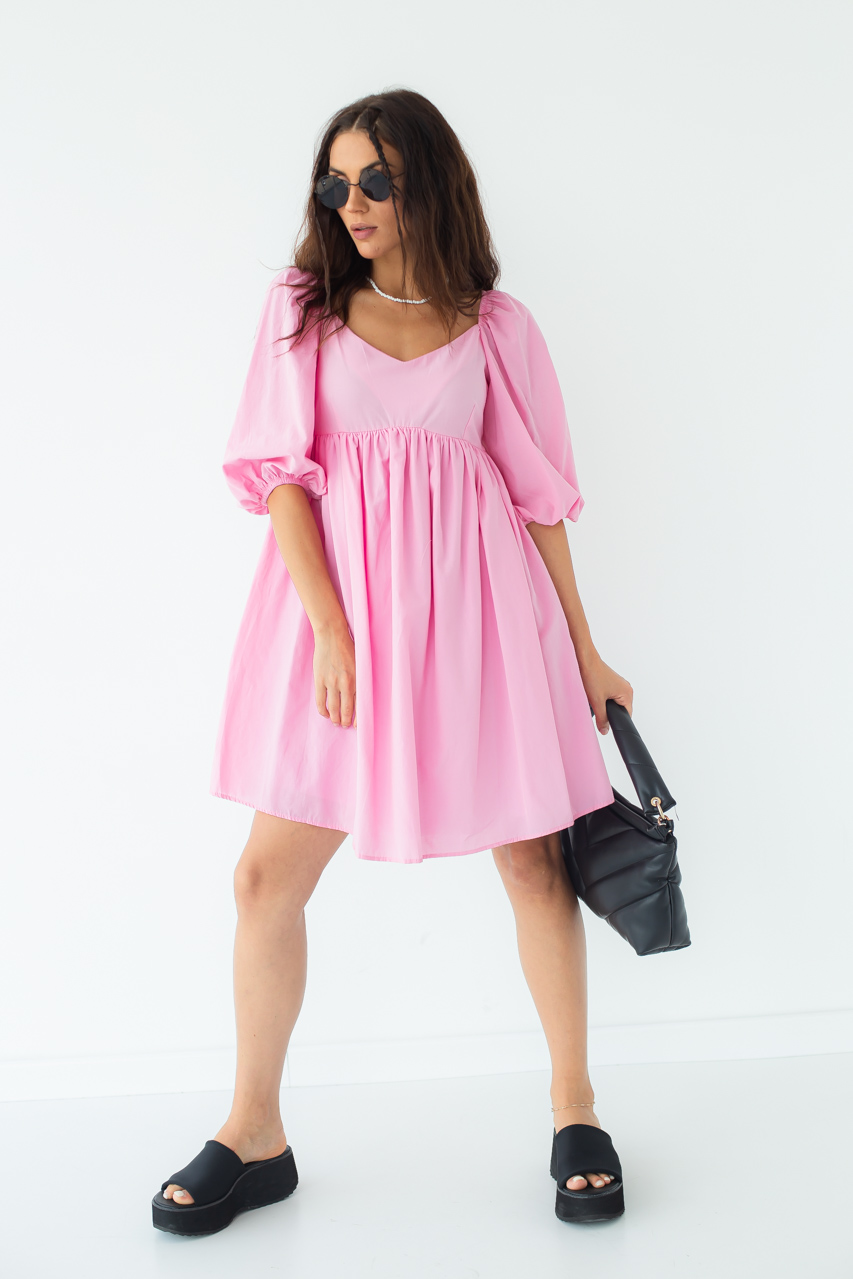 

Платье мини свободного кроя hot fashion G&M LX-10242714  Размер цвет Розовый, Платье мини свободного кроя hot fashion G&M LX-10242714 L Размер цвет Розовый