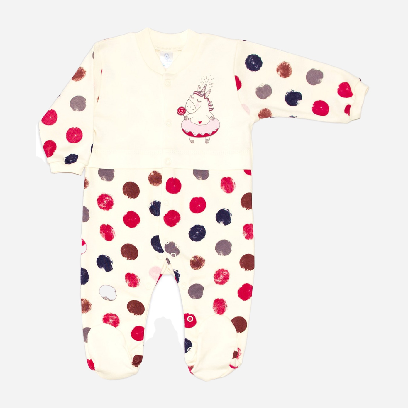 

Человечек Baby Veres Sweet Unicorn 101.87 80 см Молочный