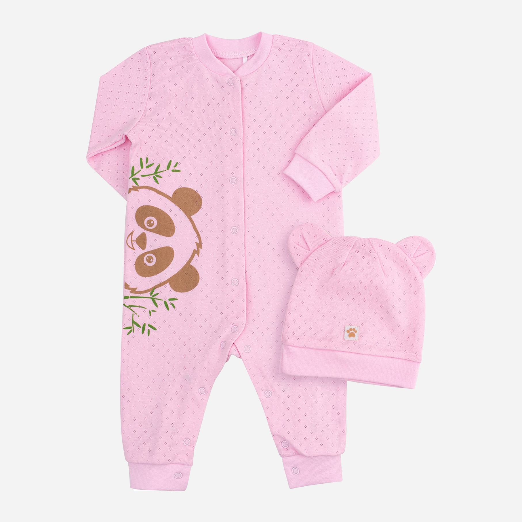 

Человечек + шапочка Бемби КП217-300 62 см Розовый