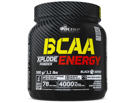 

Аминокислота Olimp BCAA XPLODE Energy 500 грамм Вкус Фруктовый Пунш