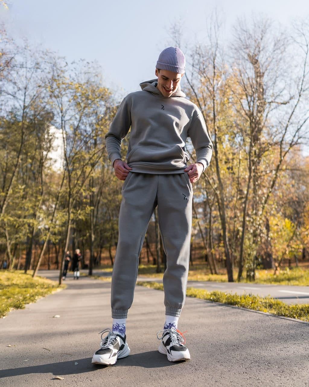 

Теплые спортивные штаны Fire Jog 2.0 XS серые