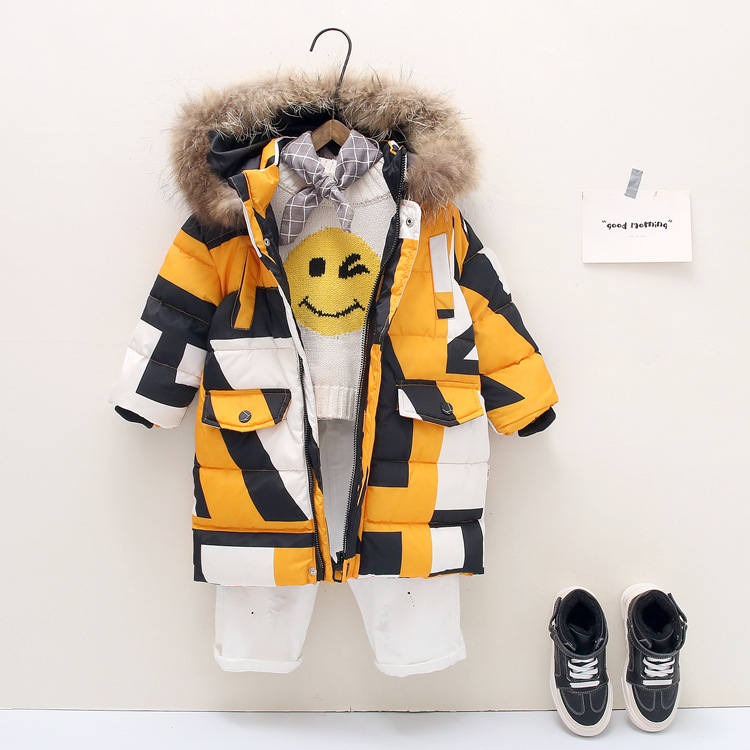 

Куртка детская демисезонная Yellow geometry Berni Kids (140) Желтый (51877)
