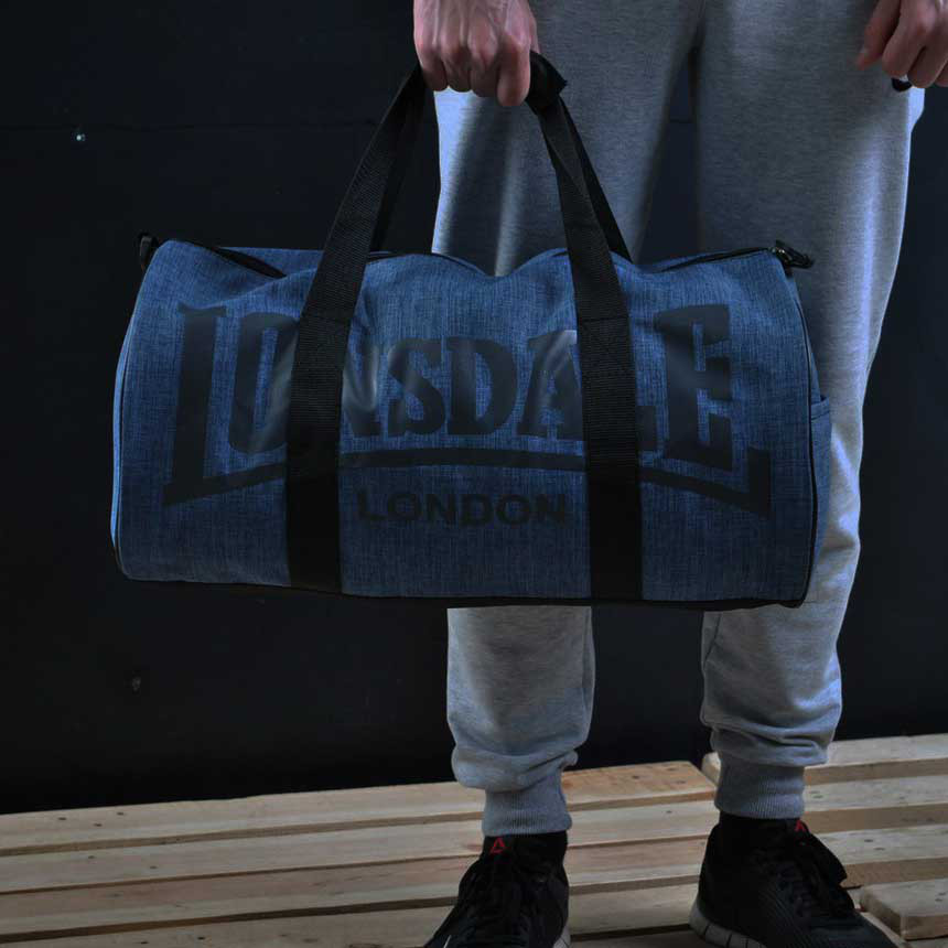 

Сумка Lonsdale London. Для тренировок, спорта. Синяя с черным