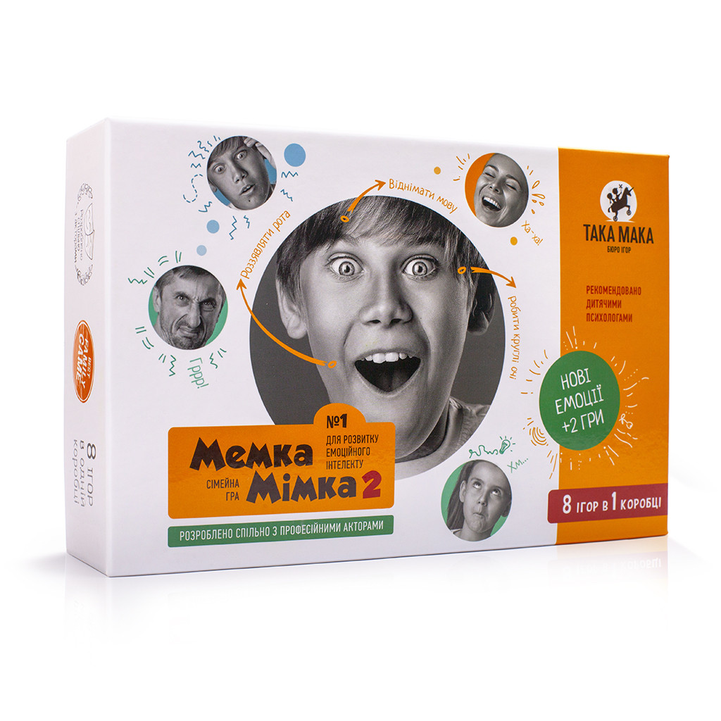 

Настольная игра Мемка Мимка 2 от 3 лет Така Мака Разноцветный 000141460