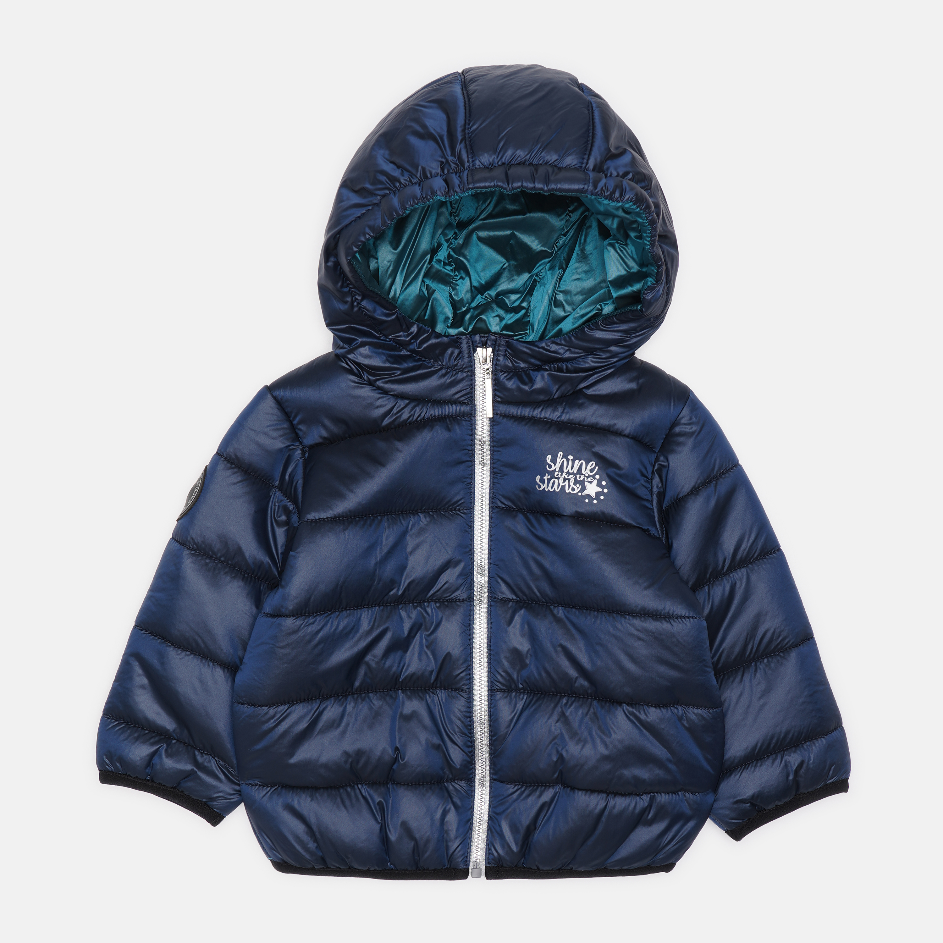 Акція на Дитяча демісезонна куртка для дівчинки Evolution 25-ВД-20 92 см Синя від Rozetka