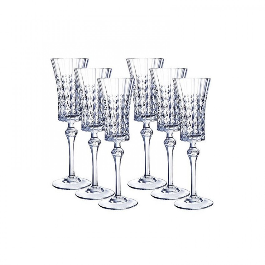 

Набор бокалов для шампанского Eclat Lady diamond 150 мл 6 пр L9742