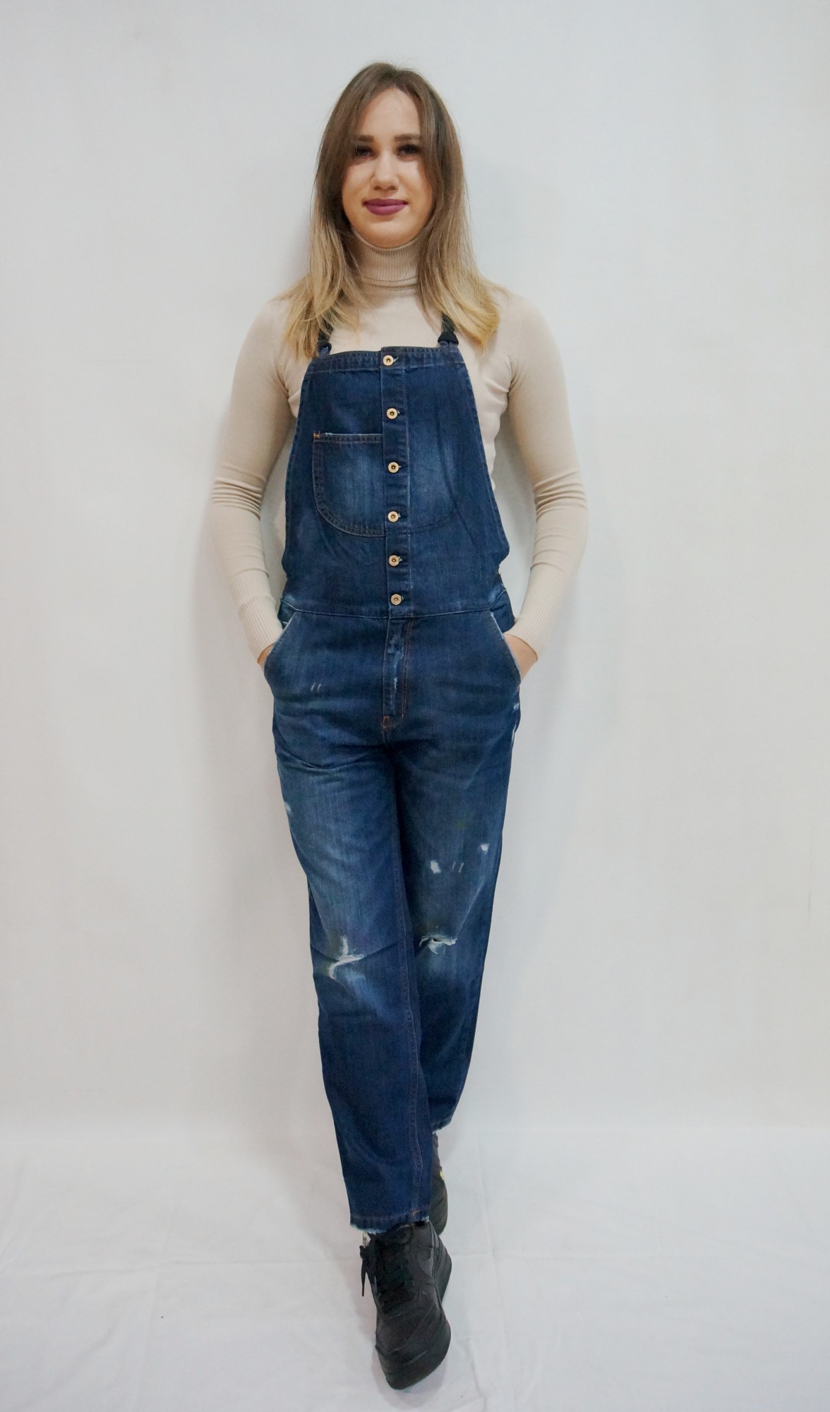 

Полукомбинезон UTICA denim wear jeans UT561922147R  темно-синий 854, Полукомбинезон UTICA denim wear jeans UT561922147R S темно-синий 854