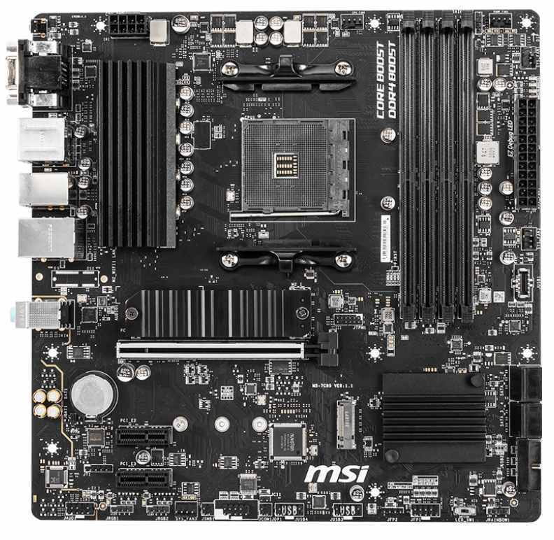 

Материнcкая плата MSI B550M_PRO-VDH sAM4 B550 4xDDR4 HDMI-DP-VGA mATX (B550M_PRO-VDH)