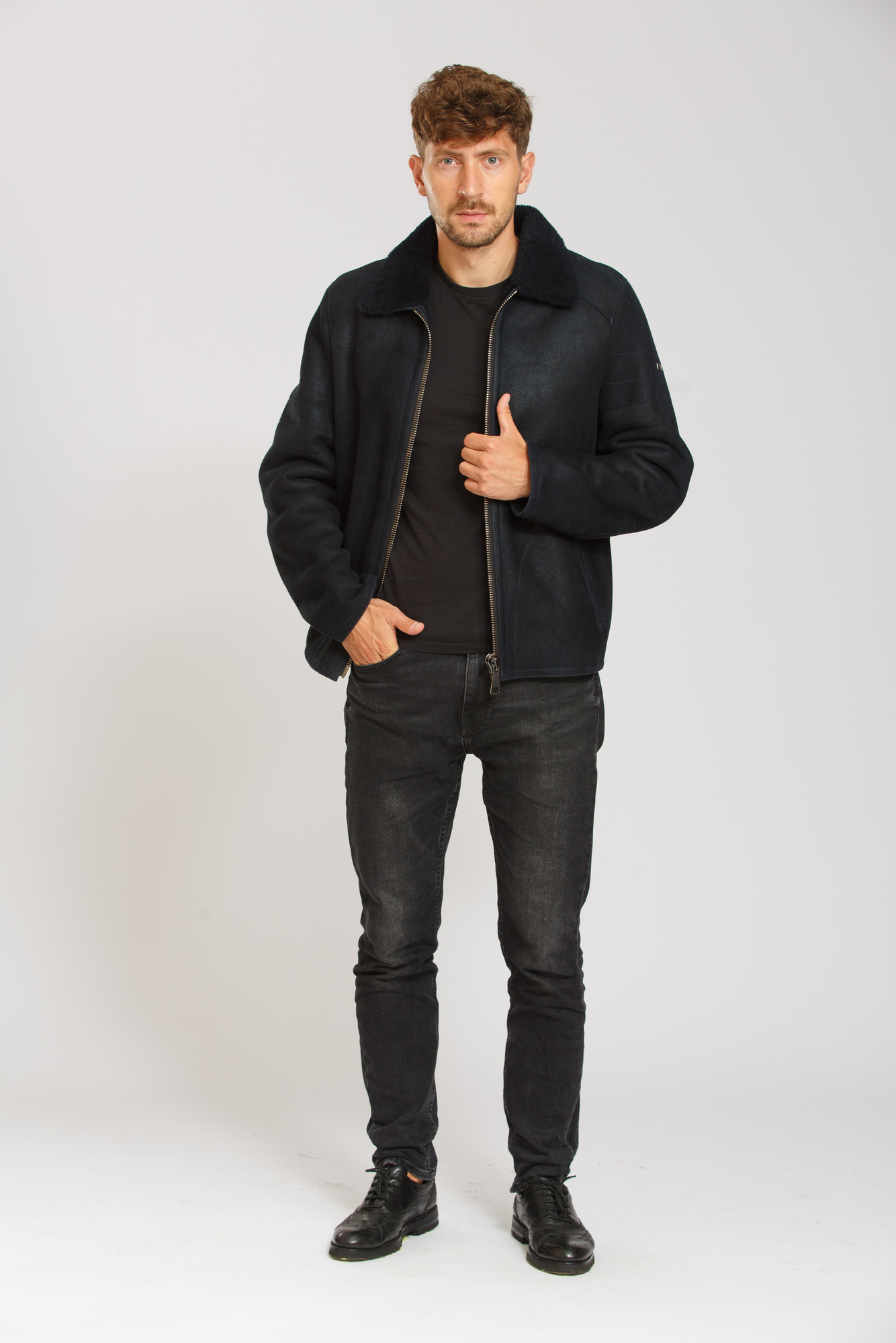 

Дубленка CVK Brand 48 Антрацит (21-CRA-004)