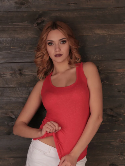 

Женская майка Fashion Woman GF00060312 р42/ коралловая, Женская майка Fashion Woman GF00060312 р42/44 коралловая