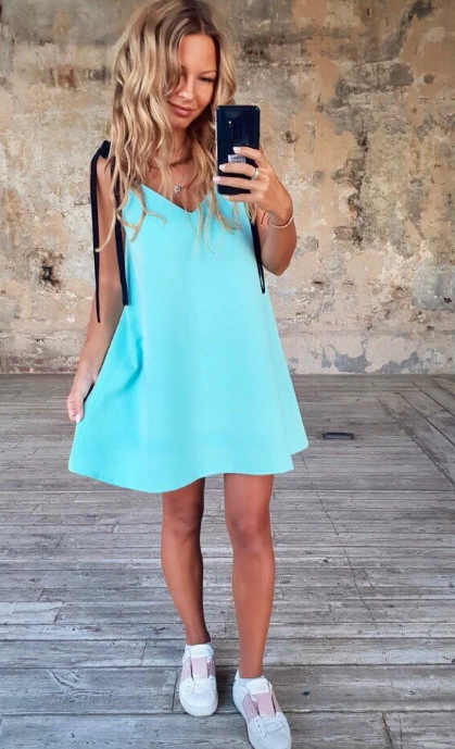 

Женский сарафан Fashion Woman GF000913 р46/ мятный, Женский сарафан Fashion Woman GF000913 р46/48 мятный