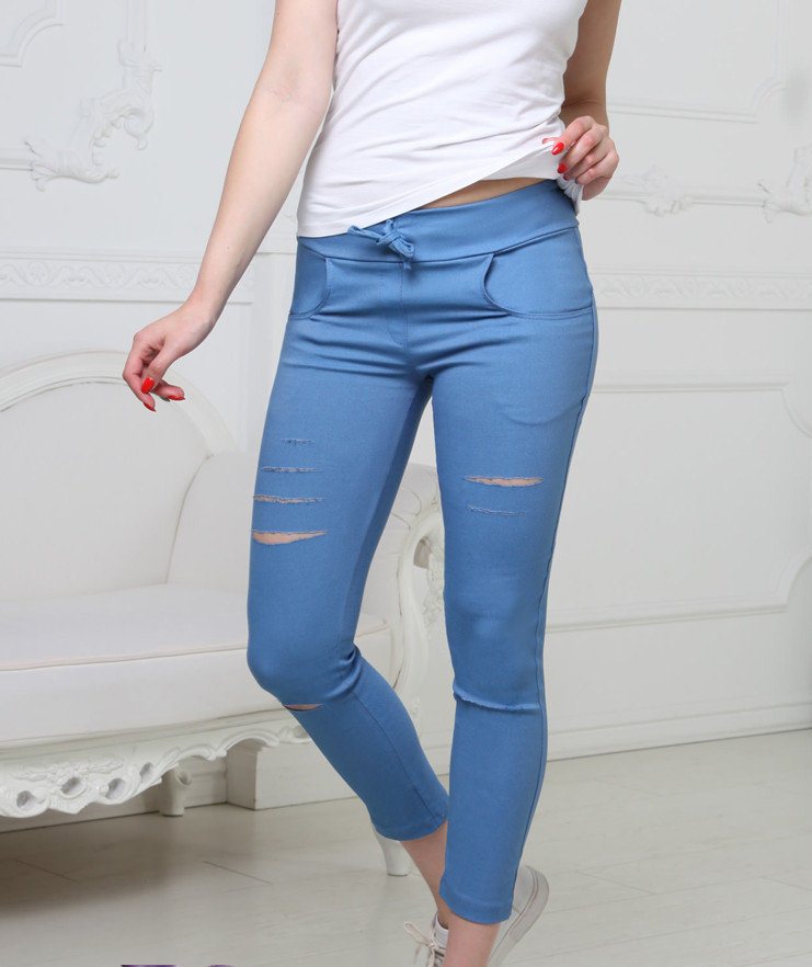 

Женские брюки Fashion Woman GF000150 р48 джинс