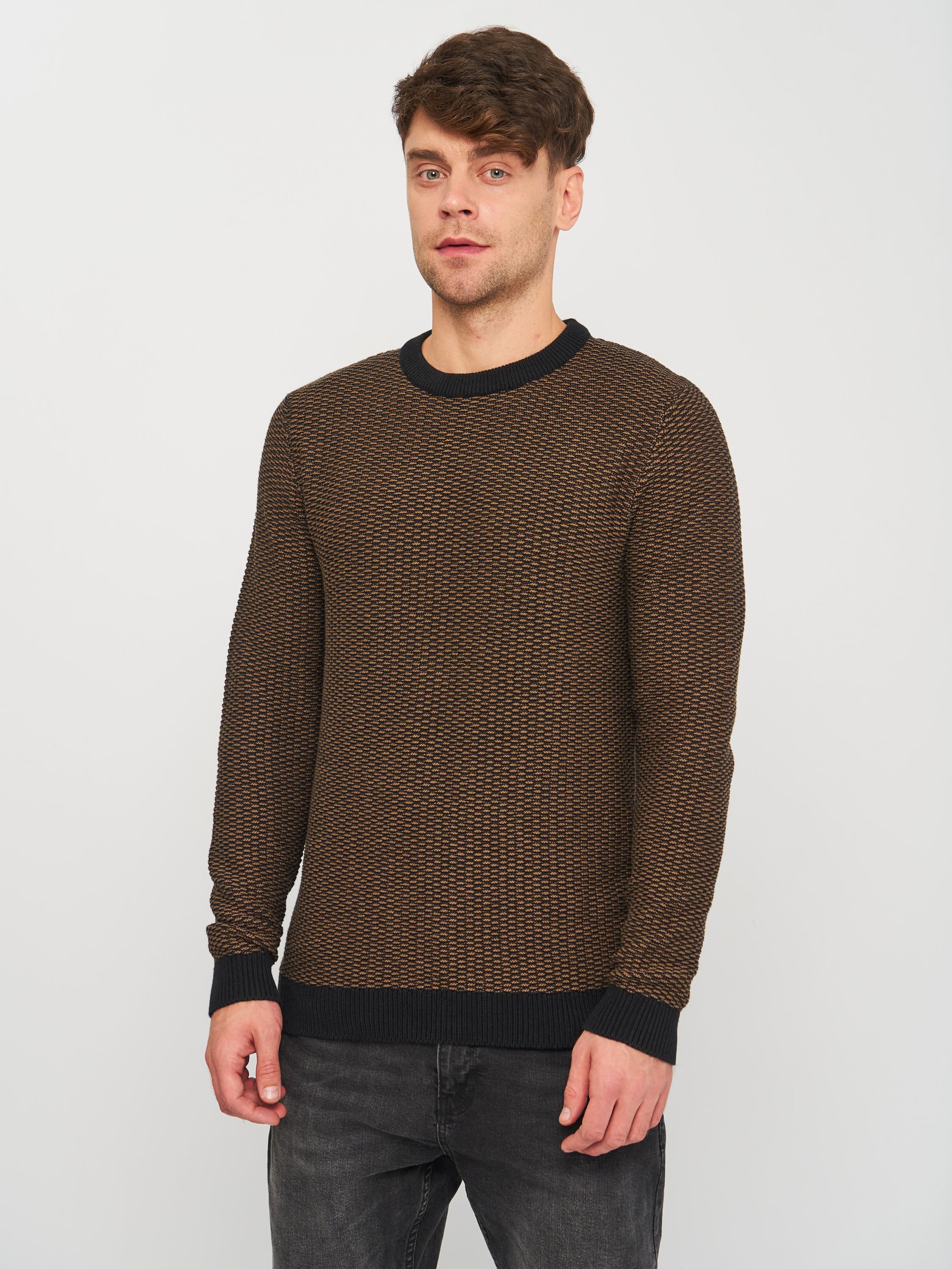 

Джемпер Selected Homme XAZ259270KGJO  Черный/Бежевый, Джемпер Selected Homme XAZ259270KGJO L Черный/Бежевый