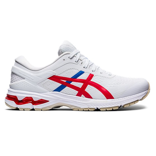 

Кроссовки Asics GEL-KAYANO 26 37.5 (6.5) 23.5 см WHT/RED c-1012A654-100