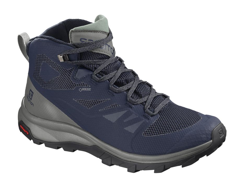 

Ботинки SALOMON OUTline Mid GTX 42 (8 UK) 26,5см синий s404764-8