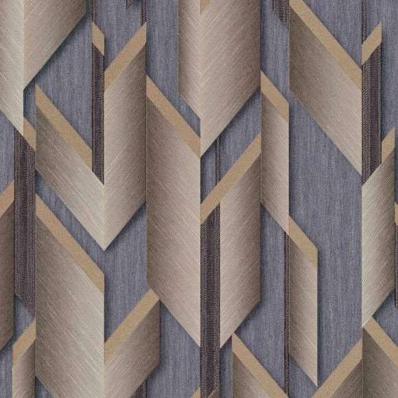 

Обои флизелиновая erismann gmk ii fashion for walls 12090-30 геометрия серый золотой Германия