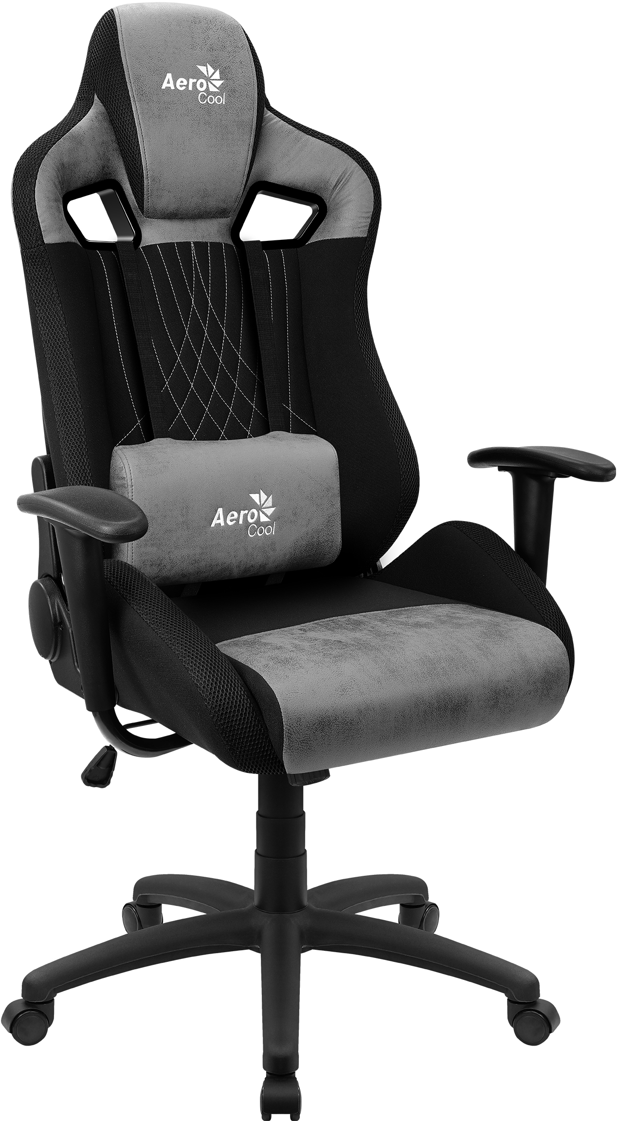 Акція на Кресло для геймеров Aerocool EARL Stone Grey (EARL_Stone_Grey) від Rozetka UA