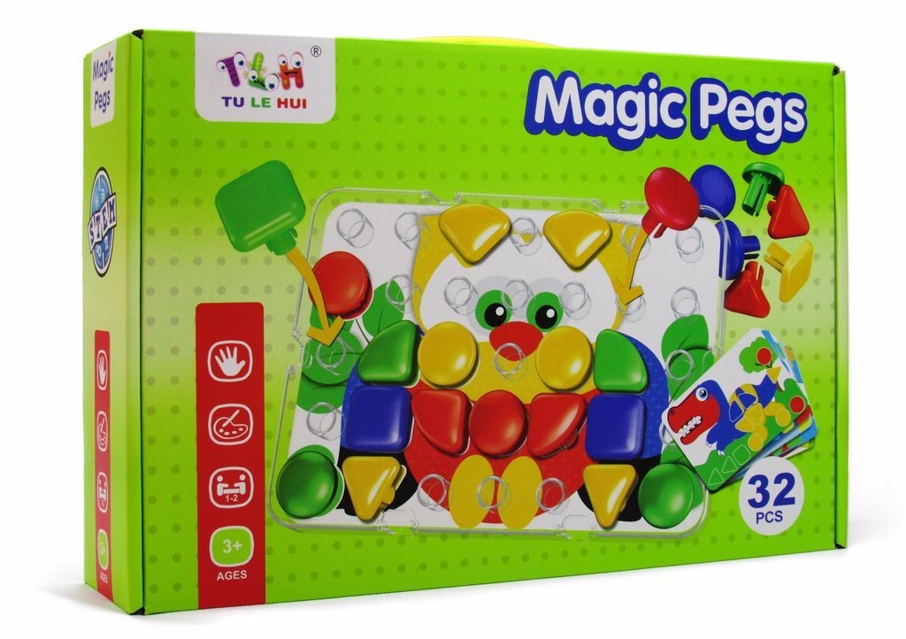 

Детская мозайка Tu Le Hui "Magic Pegs" TLH-27